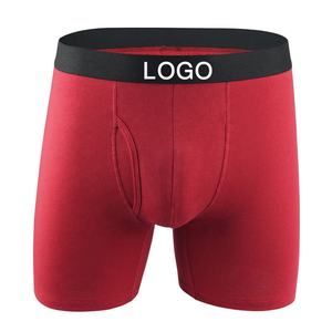 Bóxer de hombre de alta calidad con logotipo personalizado OEM, ropa interior cómoda y transpirable, nuevo diseño, venta al por mayor de Bangladesh - Product Image 2