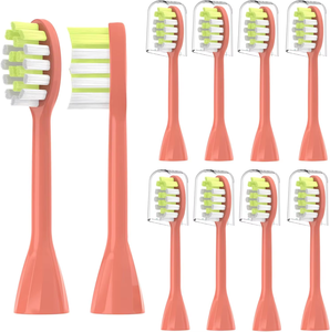 Cabezales de Cepillo de Dientes Eléctrico de Cerdas Suaves de Primera Calidad, Paquete de 10 Unidades, para Uso en Hoteles y Hogares - Product Image 1