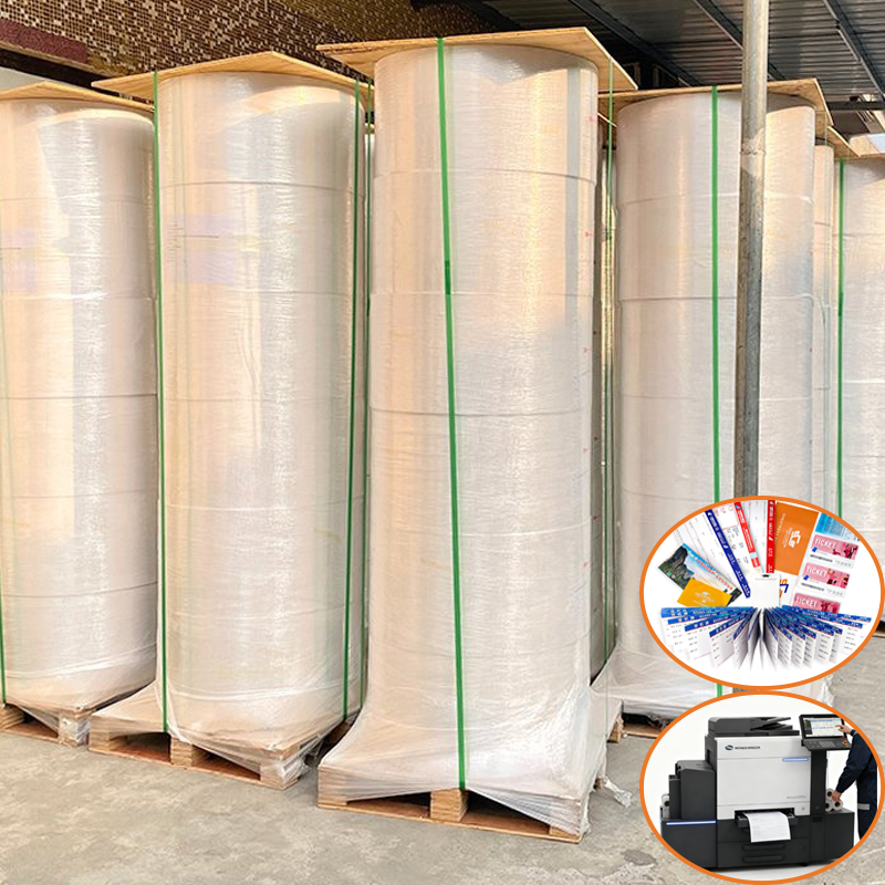 Laminated Bopp Based Synthetic Paper Ream Compatible with Inkjet and Laser Printing for Hang Tags Printable Raw Material
