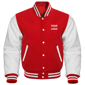 Chaqueta universitaria bordada personalizada | Venta al por mayor Chaquetas universitarias con logotipo personalizado Chaqueta con letras a precio de fábrica - Product Image 6
