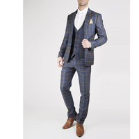 Costume de mariage 3 pièces de luxe pour homme, qualité supérieure, coupe ajustée, couleur unie, respirant, en laine/soie, anti-plis, blazer de smoking pour soirée