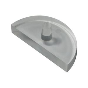 <b>Acrylic</b> Half Round <b>Block</b> Prism 75mm Light Box Spare Part - Product Image 1