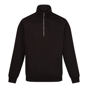 2025 personnalisé de haute qualité hommes vêtements de rue fermeture éclair col haut polaire lourd demi fermeture éclair sweat avec service OEM - Product Image 5