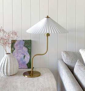 Minimalist Aluminum Table Lamp For Clean Interior Decoration Providing Subtle <b>Illumination</b> And Modern Aesthetic - Product Image 5