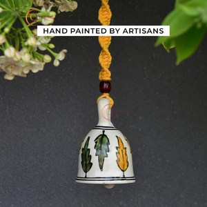 Campana colgante para puerta de Navidad con aspecto de moda, campanas de Metal decorativas multicolores hechas a mano para decoración de Hotel y restaurante - Product Image 2