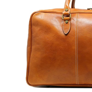 Leather Duffle Bag Stylish Travel Overnight Gym Bag With Large <b>Storage</b> and Adjustable Shoulder Strap - Product Image 6