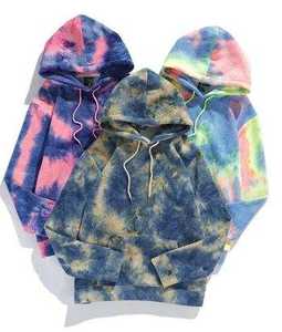 Oem Design Acid Wash Hoodies Calidad superior Street Style Hombres Acid Washed Hoodies Ropa casual Acid Wash Hoodies - Product Image 2