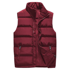 Veste bouffante sans manches pour hommes doudoune à séchage rapide veste bouffante à bulles de sport vestes sans manches respirantes - Product Image 1
