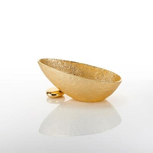 Centro de mesa de comedor de tendencia, cuenco de Metal decorativo hecho a mano con diseño Hexagonal, nuevo cuenco elegante - Product Image 5