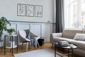 Miroir mural en fer de style luxe moderne, grande décoration murale en forme et couleur personnalisées, décoration intérieure minimaliste, cadeau de fête des mères - Product Image 2