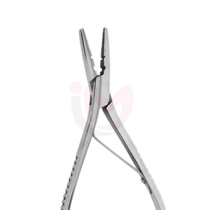 Alicates de extensión de cabello de un solo resorte con mango acanalado Caja de acero inoxidable Herramientas de extensión de cabello conjunta - Product Image 4