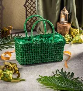 Cadeau de sac à main Seagrass fabriqué à la main pour le Ramadan Mubarak Gergean de écologique - Product Image 3