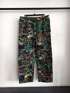 Pantalones Casuales Unisex de Lona Gruesa, Estilo Urbano, Camuflaje Completo, Pierna Ancha, Holgados, para Otoño - Product Image 5