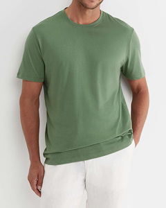 Nouveauté T-shirts surdimensionnés de qualité supérieure pour hommes 100% tissu de qualité supérieure en coton à séchage rapide avec logo et broderie personnalisés - Product Image 1