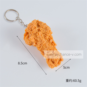 Llavero con Colgante de Baqueta Realista, Regalo de Agradecimiento para Restaurantes, Relleno para Bolsas de Regalo de Pascua y Acción de Gracias, Recuerdo Novedoso - Product Image 6