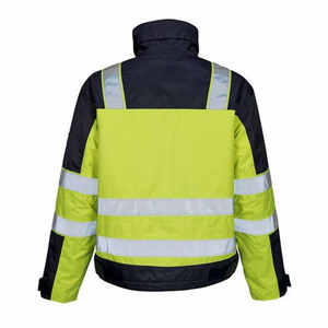 OEM Wholesale Factory Directly Customizable Industrial Hi Vis <b>Reflective</b> Safety Waterproof Safety <b>Jackets</b> for <b>Men</b> - Product Image 5