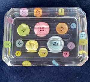 Polyresin <b>Artificial</b> <b>Stone</b> Resin Rectangular Round Soap Dish For Home Decor OEM Luxury Soap Dishes Toilet Accessories - Product Image 6