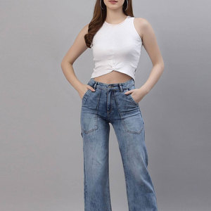 Fait sur mesure à manches longues meilleur haut court sans manches profond sur mesure qualité supérieure meilleur service OEM fait femmes haut court - Product Image 5