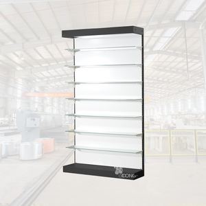 ADONG A16 personalizado OEM/ODM de un solo lado independiente de alta resistencia metálica estante de supermercado vitrina de venta al por menor para supermercado - Product Image 1