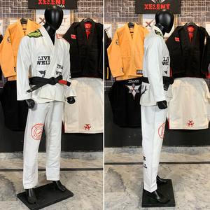 Couleur blanche personnalisée BJJ Gi Jiu Jitsu Kimono 450 GSM Coton Arts Martiaux Judo Costume Kimono Judo Gi pour l'entraînement et la compétition - Product Image 6