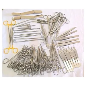 Ensemble de 72 instruments chirurgicaux en acier inoxydable pour chirurgie plastique, certifié CE - Product Image 1