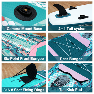 Ridewave Hot Bán <span class=keywords><strong>Inflatable</strong></span> Stand up <span class=keywords><strong>Paddle</strong></span> Board (sup)-sinh thái thân thiện & xách tay cho hồ & sông lướt sóng - Product Image 4