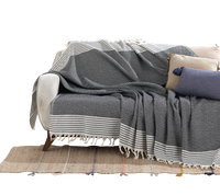 100% coton canapé couvre canapé jeter protecteur fabriqué en turquie haute qualité prêt stock lavable fauteuil