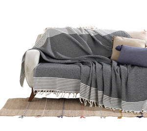 100% Cotton <b>Sofa</b> Covers Couch Throw Protector Made in Turkey High Quality Ready Stock Washable Armchair - Product Image 2