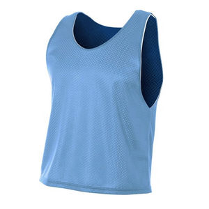 Chaleco de entrenamiento ligero sin mangas para hombre Camisa deportiva elástica de secado rápido personalizada Lacrosse Pinnie para entrenamiento - Product Image 3