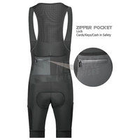 Pantalon de cyclisme pour homme grande taille à prix avantageux, respirant, séchage rapide, réversible, antibactérien, en Spandex/Polyester de haute qualité