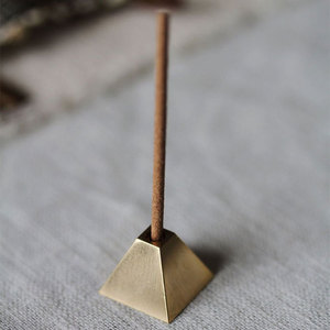 Wood Incense <b>Stick</b> Burner Holder with Brass <b>Ball</b> <b>Stick</b> Hole - Product Image 4