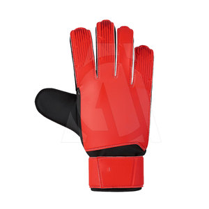 Guantes de portero de fútbol juvenil al por mayor directos de fábrica OEM diseño de cuero antideslizante con características transpirables - Product Image 2