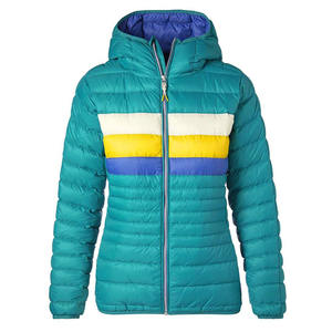 2025 Winter Satin Quilted Puffer <b>Jacket</b> for <b>Women</b> <b>White</b> Solid Color Embroidered Decoration Breathable Knitted Fabric - Product Image 3