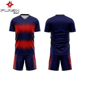 Vente en gros d'uniformes de football personnalisés 160gms maillots de football de nouvelle saison imprimés par sublimation équipes d'entraînement de vêtements de sport personnalisés - Product Image 3