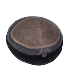 Miraje Model Taz BD Indian Remy Human <b>Hair</b> Toupee Wig with 100% Density Natural Loose Deep Wave & <b>Body</b> Wave Lace PU Base - Product Image 3