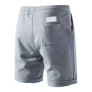 <b>Men's</b> High Quality Breathable Cotton Gym Sweat <b>Shorts</b> XL Athletic <b>Mesh</b> Cargo Beach <b>Shorts</b> Custom Embossed Logo Sports Run - Product Image 2