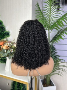 100% Raw Human Hair High Density 5*5 <b>pixie</b> <b>wig</b> lace frontal <b>wig</b> - Product Image 1
