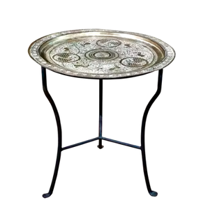 Mobilier métallique décoratif Table console de luxe Tables d'appoint marocaines décoratives pour salon ou chambre à coucher à un prix fiable - Product Image 6