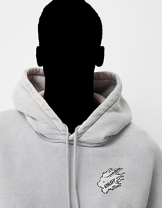 Sudadera con capucha de gran tamaño para hombre con logotipo personalizado al por mayor, Jersey de algodón grueso bordado, sudadera con hombros caídos - Product Image 5