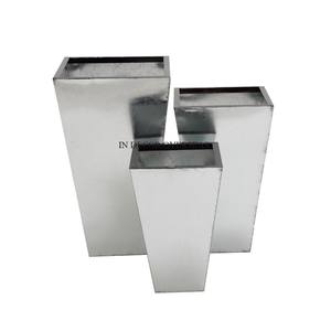 Maceta de Metal con revestimiento en polvo de Color negro y chapado en oro de diseñador de textura antigua de forma redonda para decoración de mesa de hogar y oficina - Product Image 5