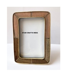 Cadre photo personnalisé luxueux de meilleure qualité en bois fabriqué à la main en résine pour décoration cadre pour décoration murale logo - Product Image 2