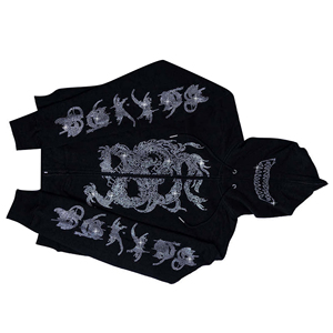 2023 nuevo diseño personalizado Sudadera con capucha de alta calidad con cremallera completa Precio al por mayor Hombres Sudadera con capucha con cremallera completa - Product Image 3