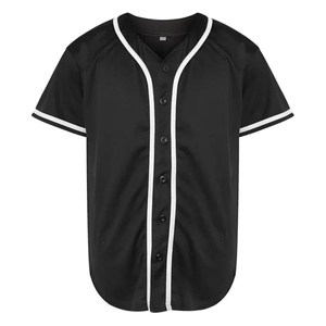T-shirts respirants d'uniforme de techniques imprimés de maillot de baseball lâche des hommes - Product Image 2