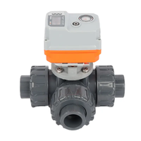 12V AC DC Motor Actuador eléctrico Válvulas de bola 500.000 Pruebas de inversión de tiempo Válvula de control direccional para diafragma de revestimiento de agua