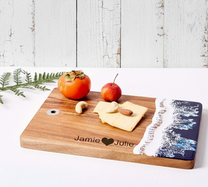 Tabla de Cortar de Resina de Madera Ecológica, Tamaño y Color Personalizados, Tabla de Cortar de Cocina Duradera de Alta Calidad, Apta para Lavavajillas, Rectangular - Product Image 4