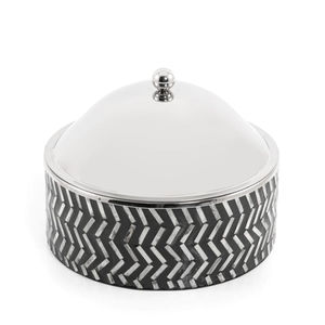 Fabriqué en acier inoxydable avec Mother Of Peal Hot Pot Chauffe-plats Plat de service Mariage et Hôtel Ware Buffet Fournitures Hot Pot - Product Image 5