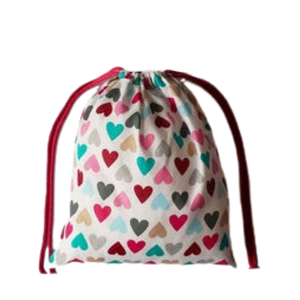 Sacs à cordon personnalisés respectueux de l'environnement avec logo | Pochette cadeau en toile recyclée - Product Image 2