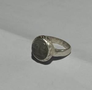 Fantastique แหวนพลอยสีเงินแท้ทรงกลมขนาด5มม. สำหรับเป็นของขวัญแฮนด์เมดทำมือสำหรับ925 - Product Image 1