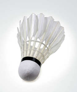 Volant de badminton hybride en fibre de coq 3-en-1, durable, en plumes de canard naturelles, outil d'entraînement de badminton - Product Image 4
