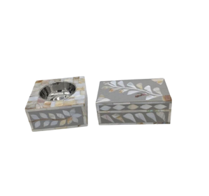 Quemador de Incienso de Diseño Maravilloso en Forma Cuadrada, Quemador de Incienso de Calidad Exclusiva con Incrustaciones de Hueso para los Más Vendidos - Product Image 6